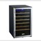 Edgestar 20 Inch Wide 44 Bottle Capacity Free Standing Wine Cooler with Reversible Door and LED Lighting CWF440SZ - alternate 2